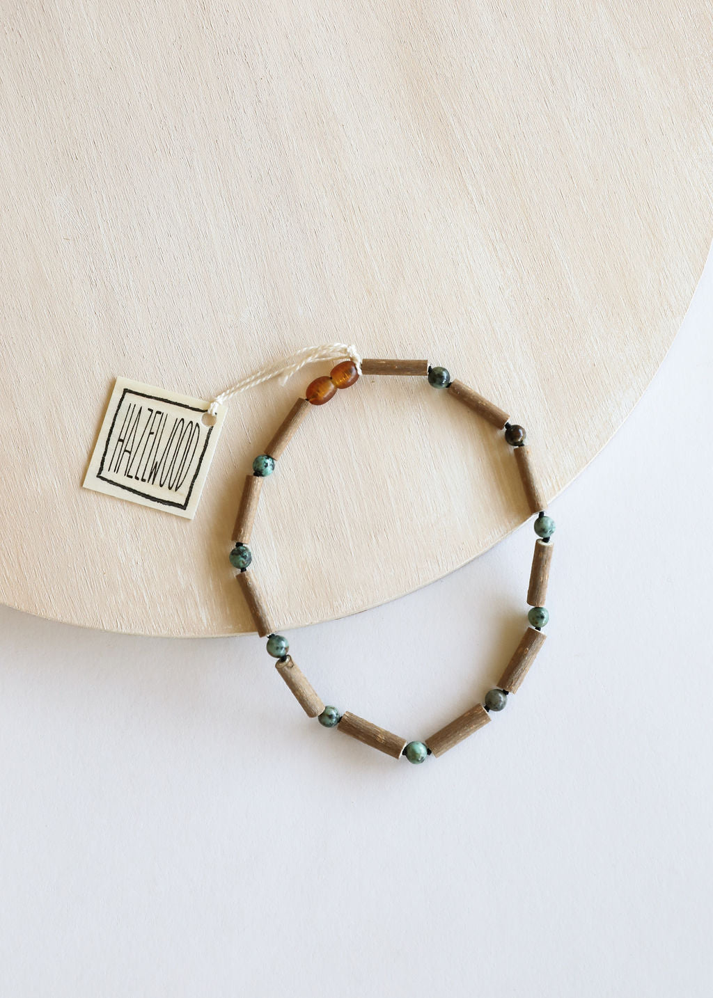 Hazelwood + Turquoise Jasper Necklace | Necklace | Wiccan Center