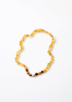 Raw Honey Baltic Amber + Mookaite Jasper || Necklace | Necklace | Wiccan Center
