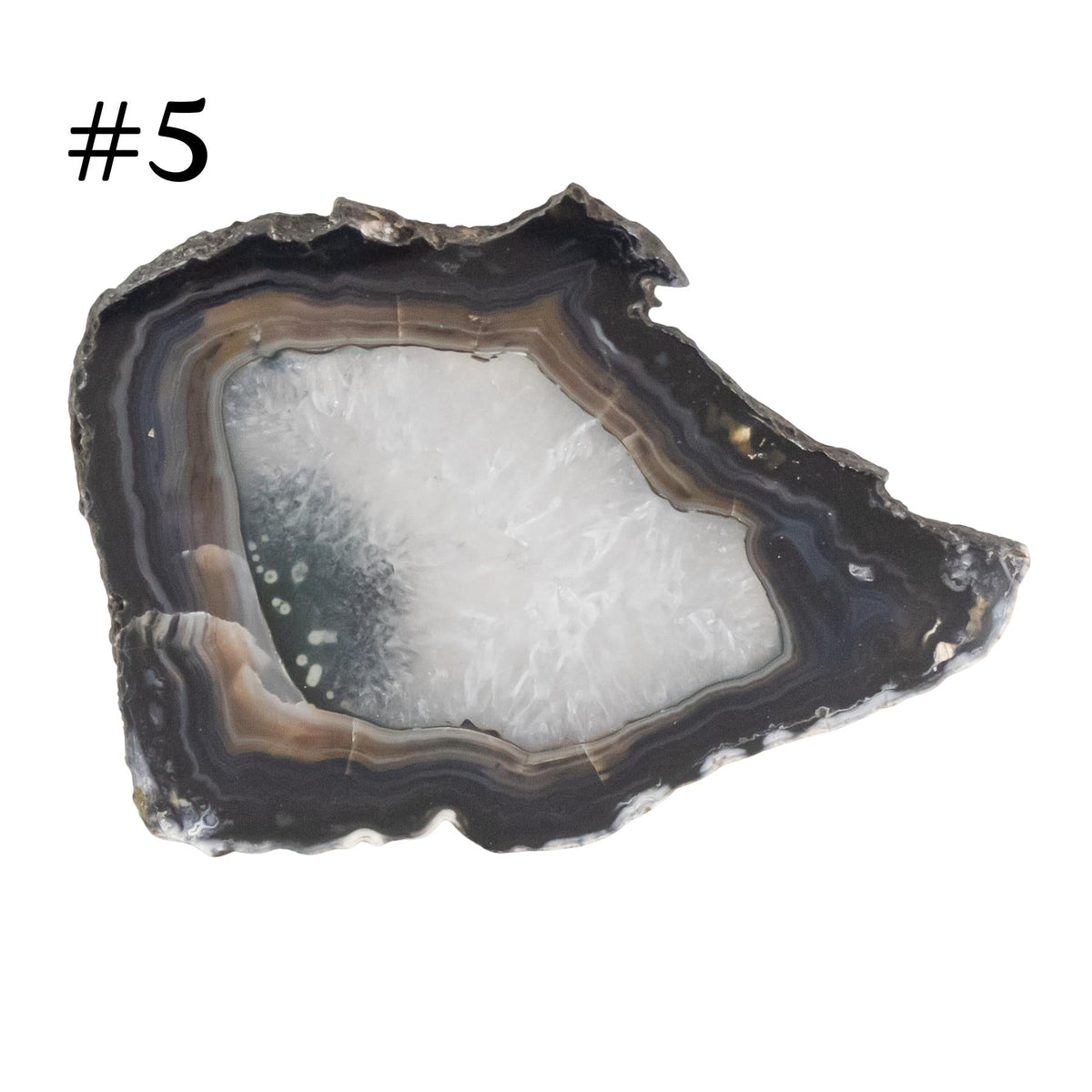 Small Natural Agate Slice | | Wiccan Center