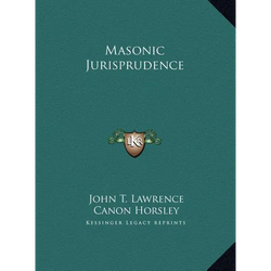 Masonic Jurisprudence - Hardcover | Books | Wiccan Center