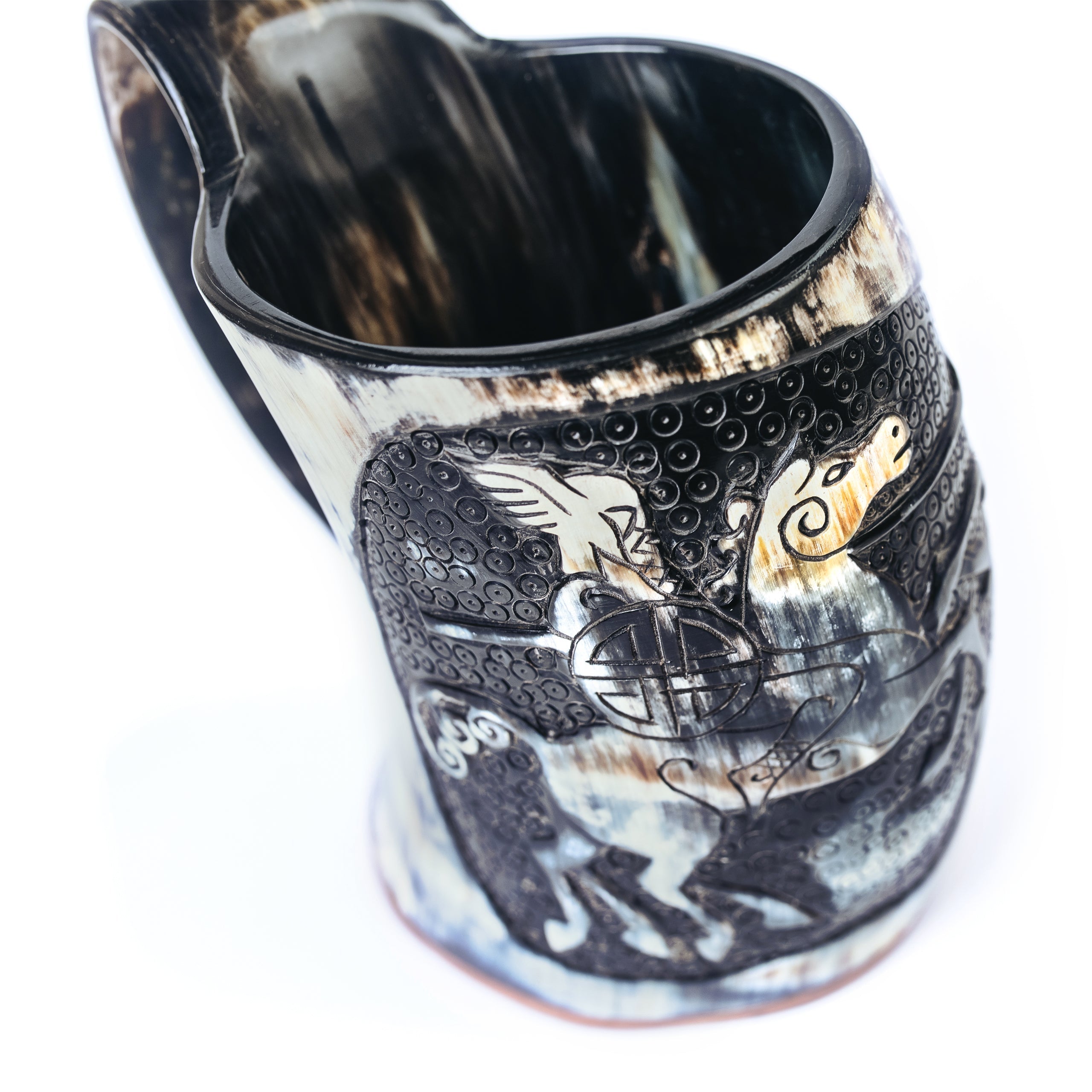 Horn Tankard Mug ( Pick your Polish )