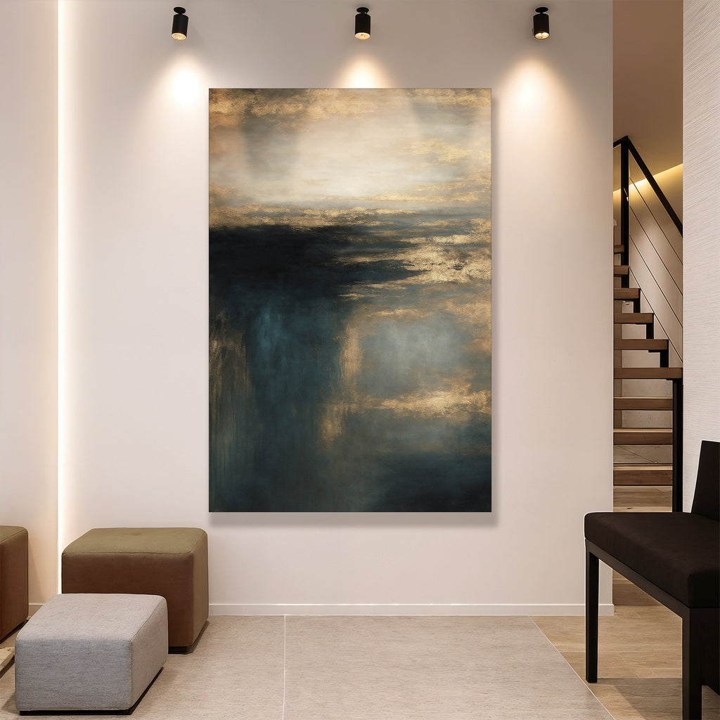 Cloudscape Glimmer Wall Art | Canvas | Wiccan Center