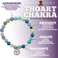 Throat Chakra Stretch Bracelet (8mm) | Beaded Stretch Bracelet | Wiccan Center