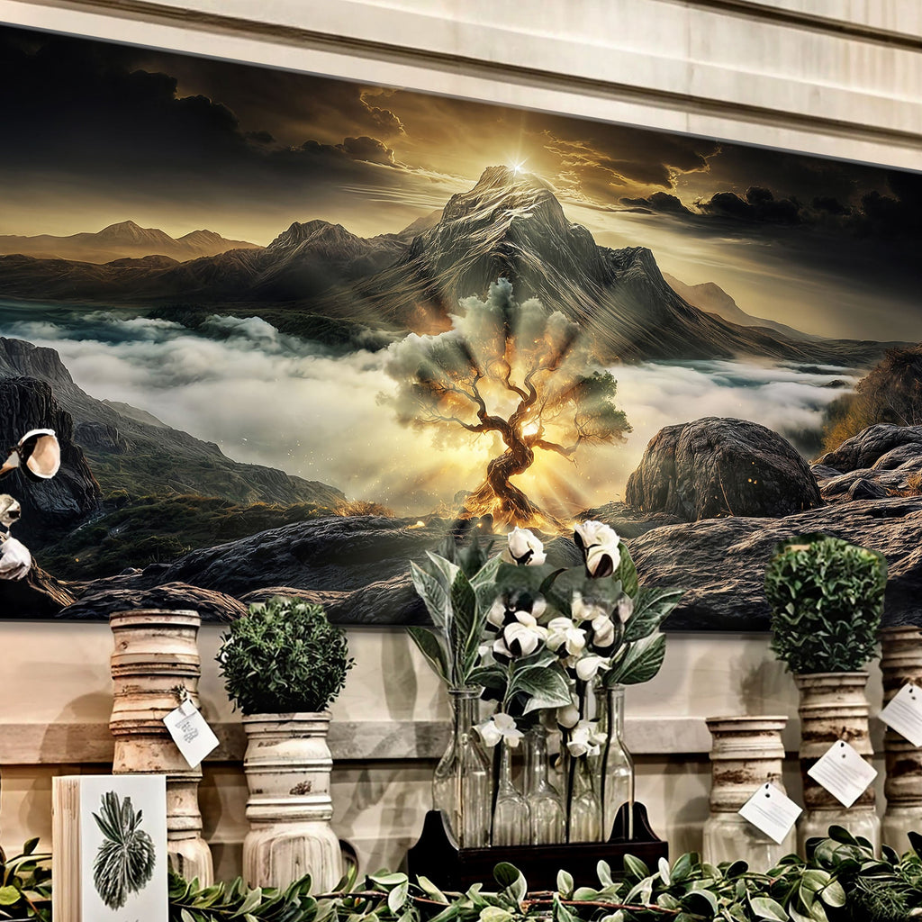 Burning Bush - Faith Wall Art II | Canvas | Wiccan Center