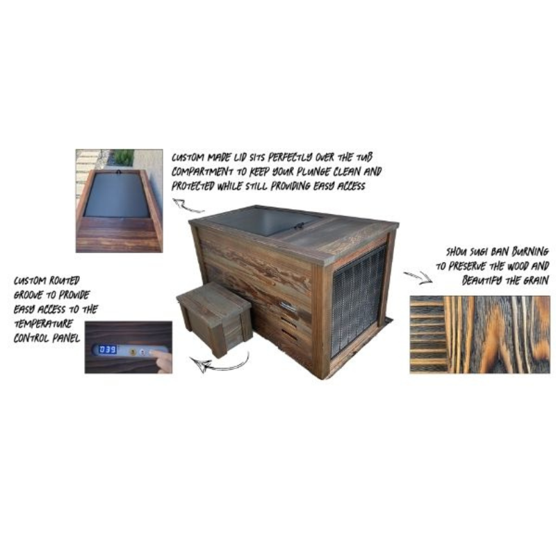 Kooru Cold Plunge Tub | Ice Bath | Wiccan Center