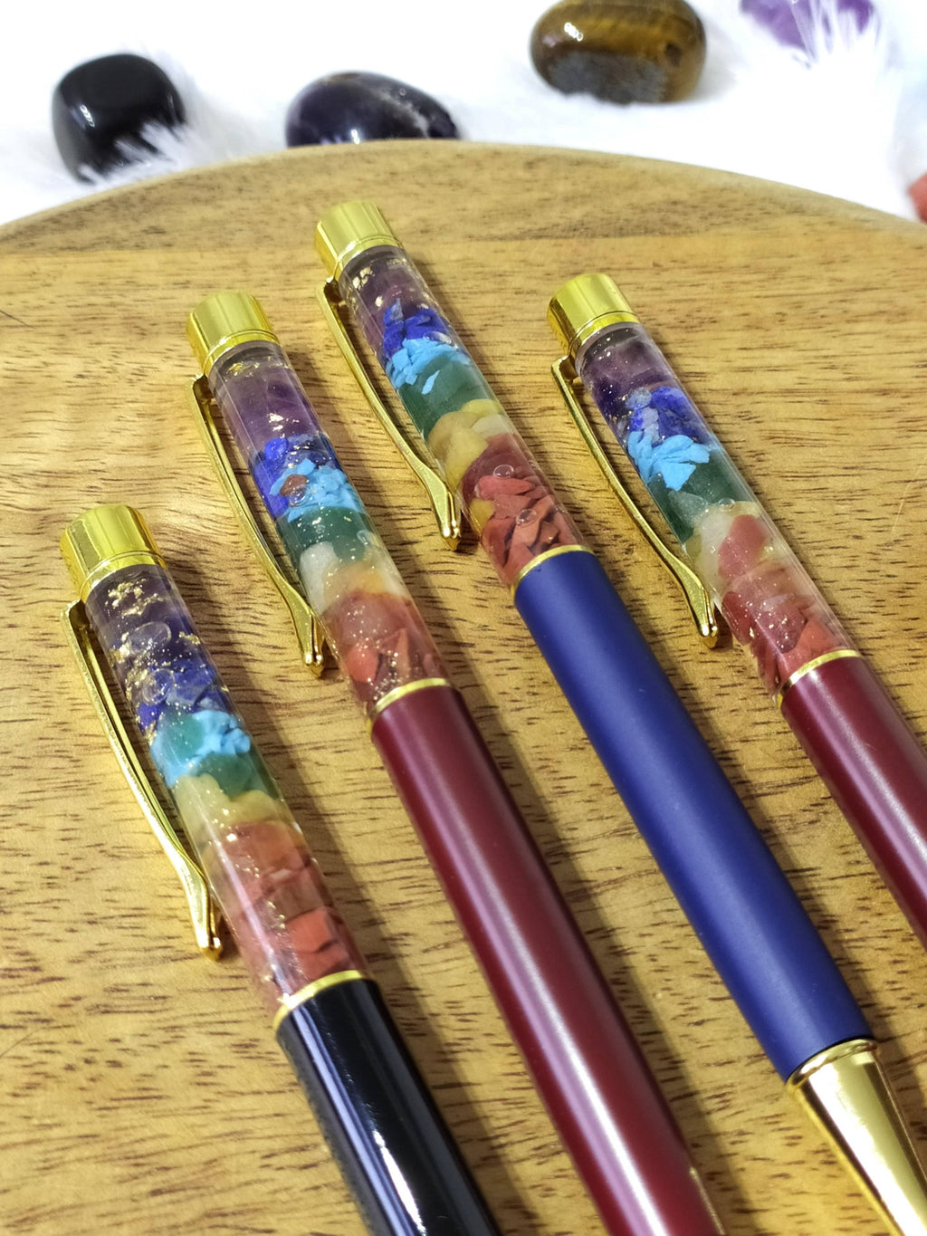 7Chakra Crystal Pen, Manifestation Pen, Healing Pen