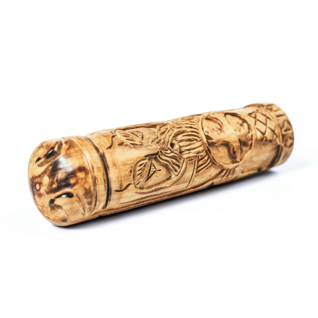 Wooden Odin Figurine – Hand-Carved Norse Statue