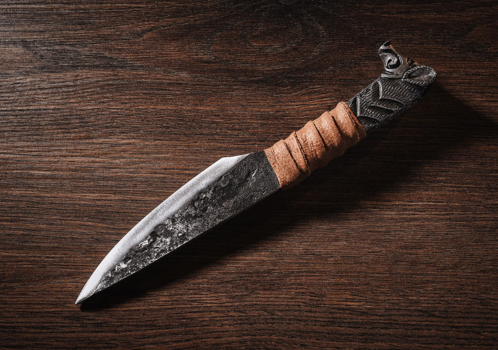 Viking Boar's Head Knife – 5.5" Blade | Armory | Wiccan Center