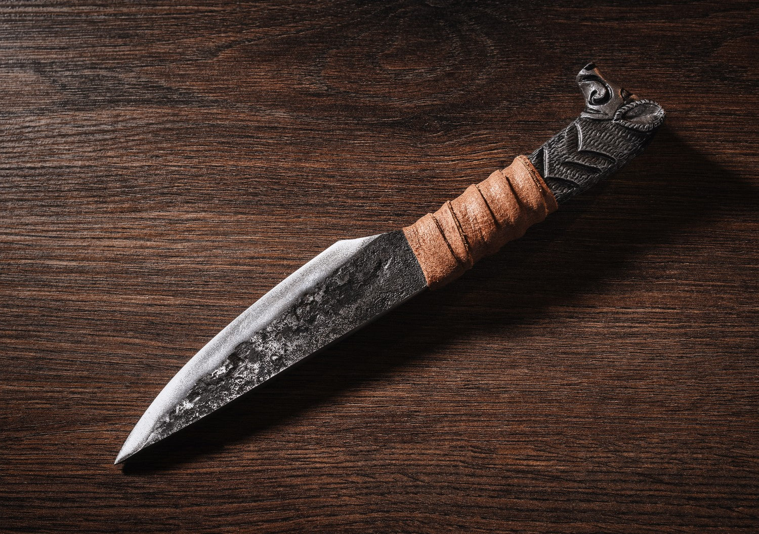 Viking Boar's Head Knife – 5.5" Blade | Armory | Wiccan Center