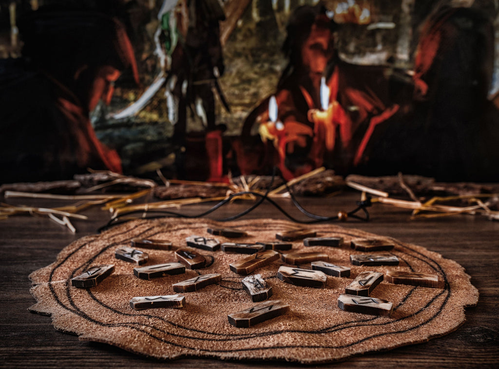 Rune Set – Elder Futhark Ox-Bone Divination
