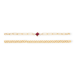 birthstone + gabi curb bracelet stack | | Wiccan Center