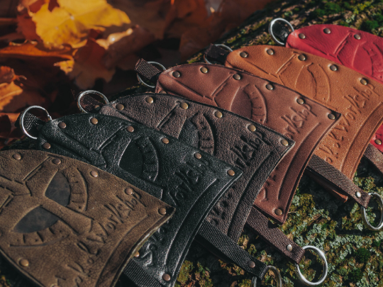 Viking Leather Key Holder | Keychains | Wiccan Center