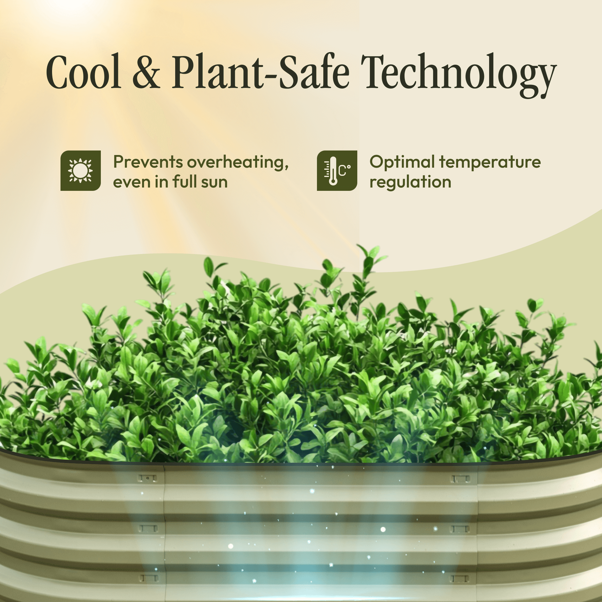 Gro-Rite "No Tools Needed" Premium Metal Raised Garden Bed Kit | | Wiccan Center