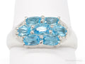 Vintage Blue Topaz Sterling Silver Ring - Size 10 | Jewelry > Rings | Wiccan Center