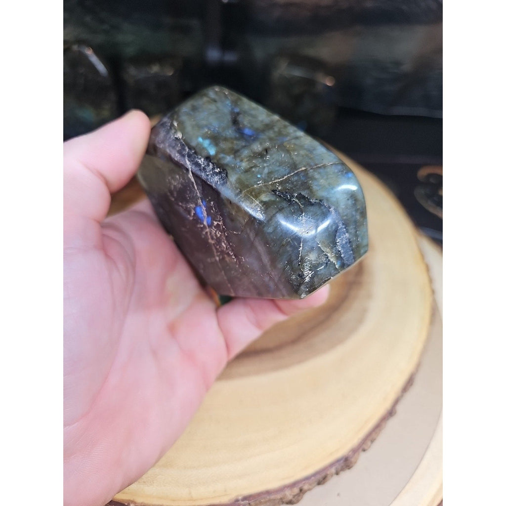 1.29lb Natural Rainbow Labradorite Crystal Gem Spectrolite Stone | Mineral Specimens | Wiccan Center