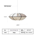 Simple And Modern Japanese Retro Pendant Light