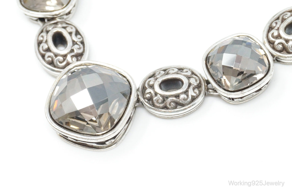 Designer Brighton 'Venus Rising" Crystal Toggle Sterling Silver Necklace | Jewelry > Necklaces > Pendants | Wiccan Center