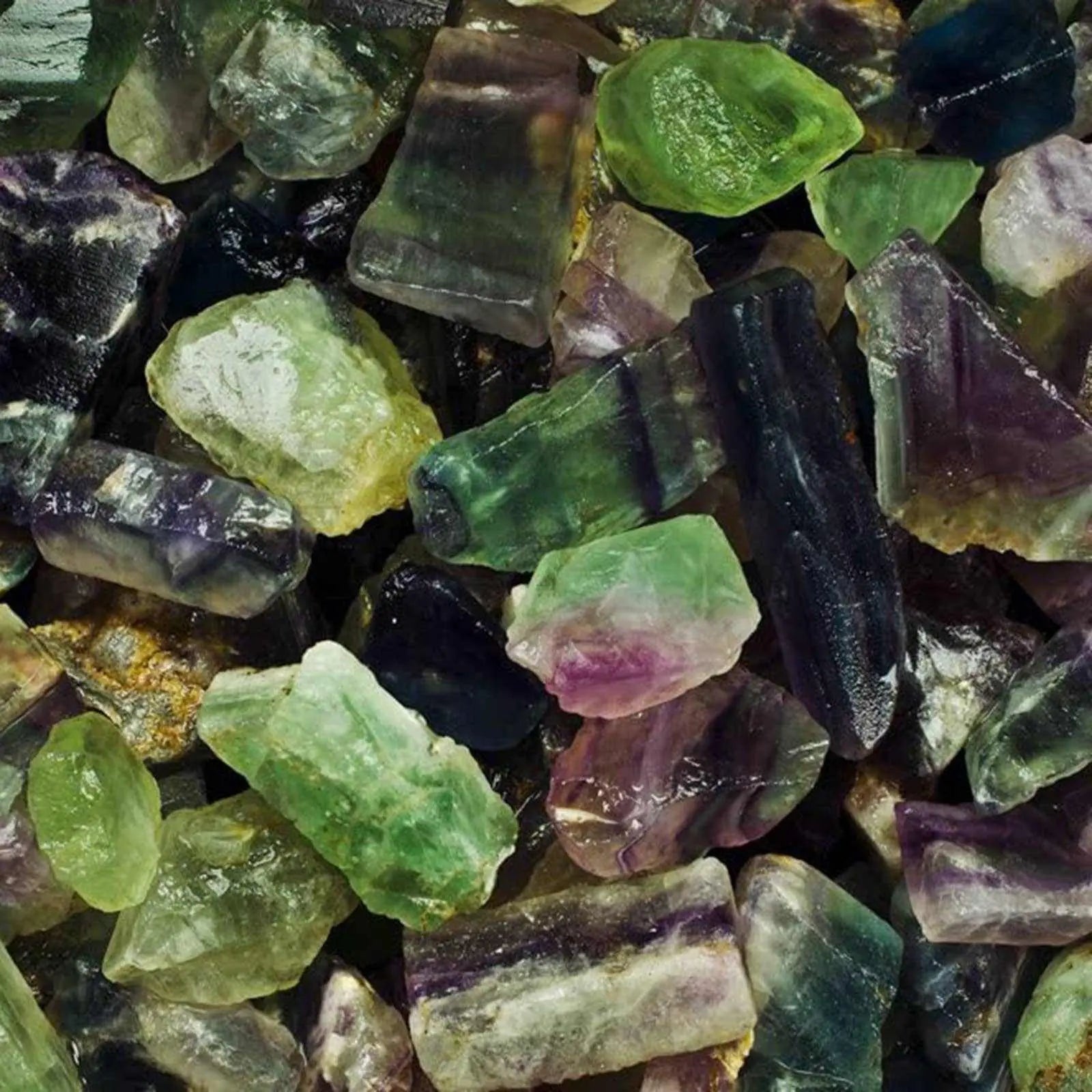 Rough Rainbow Fluorite – Raw Stone from China | Rough Stones | Wiccan Center