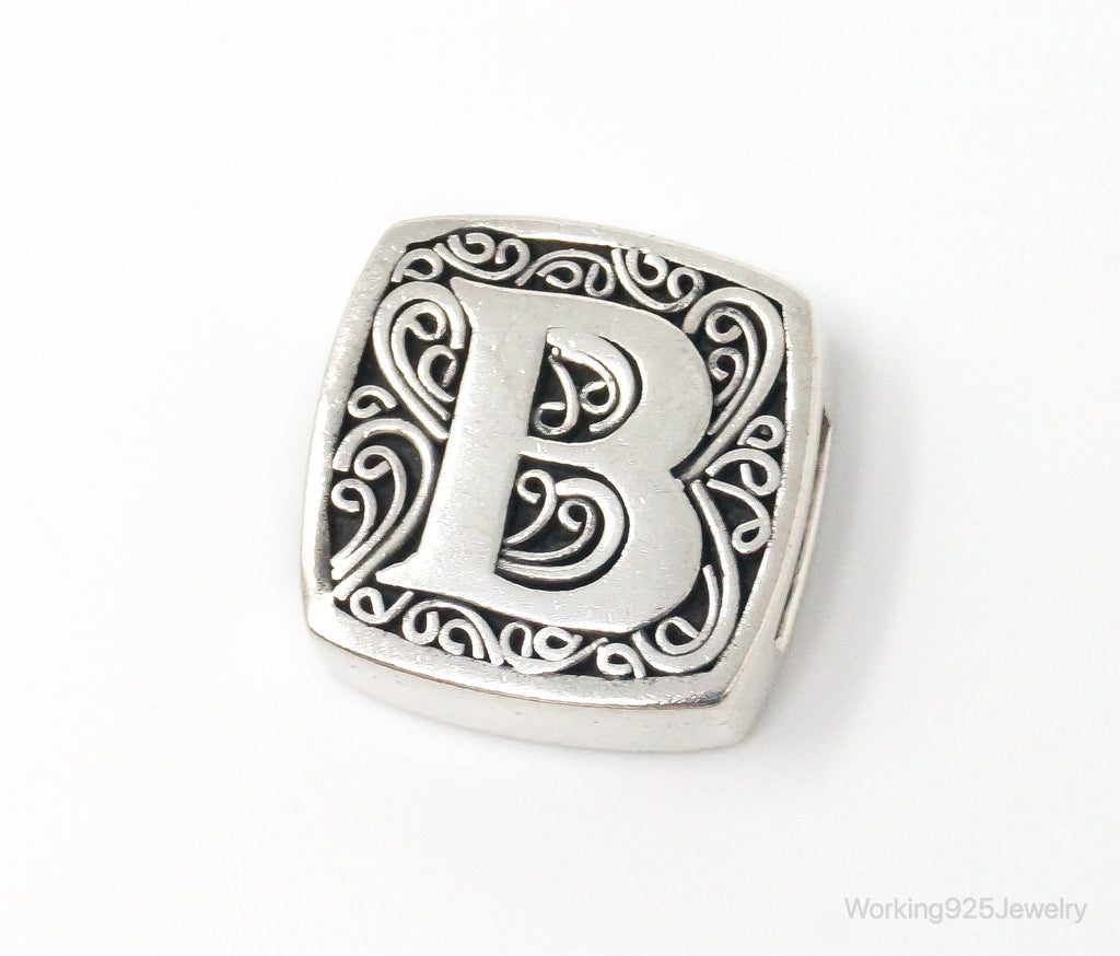 Designer Lori Bonn Initial B Necklace Pendant Charm Sterling Silver | Jewelry > Necklaces > Pendants | Wiccan Center
