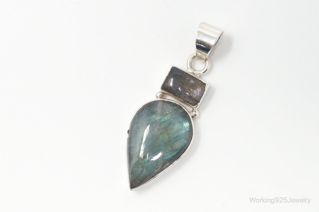 Large Designer Supreme Jewelers Labradorite Sterling Silver Pendant | Jewelry > Necklaces > Pendants | Wiccan Center