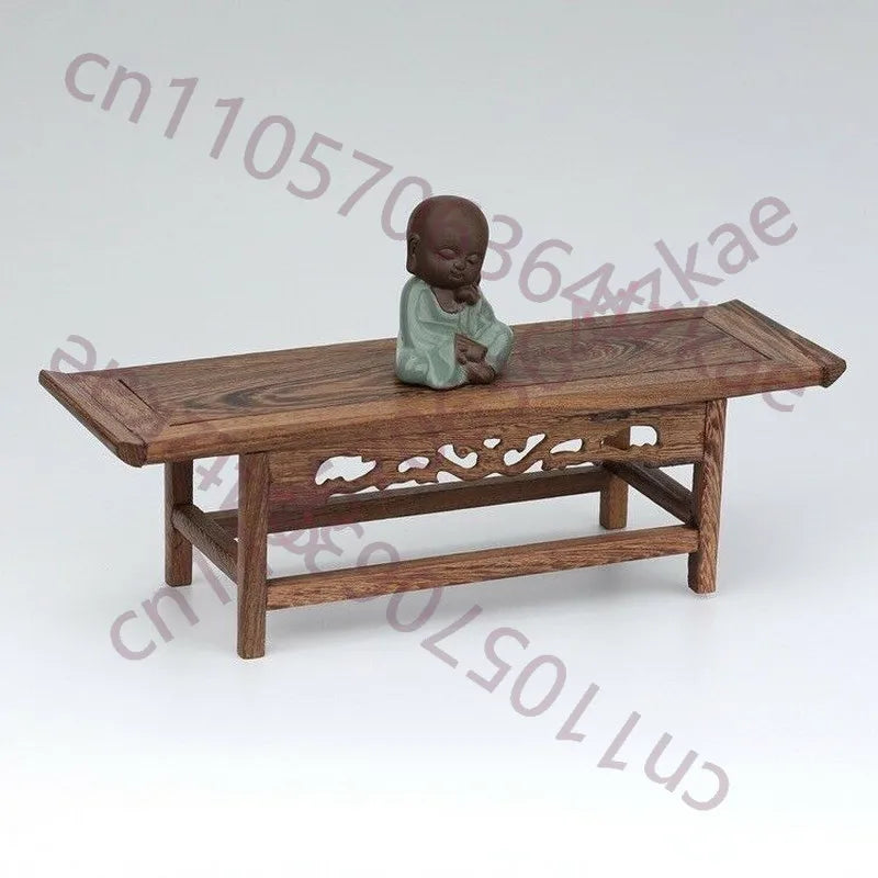 Traditional Style Shelf Wood Display Stand Altar