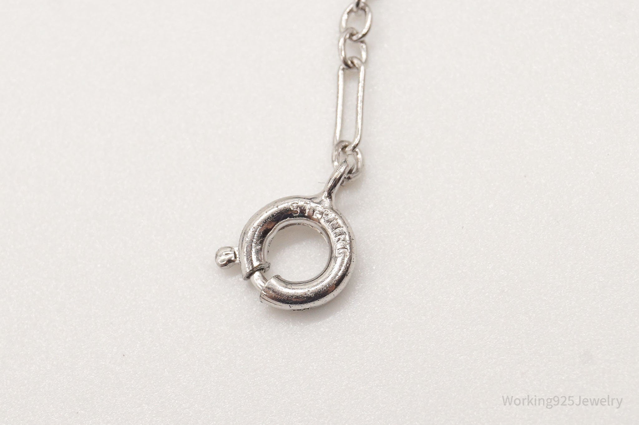 Antique Pink Stone Sterling Silver Necklace | Jewelry > Necklaces > Pendants | Wiccan Center