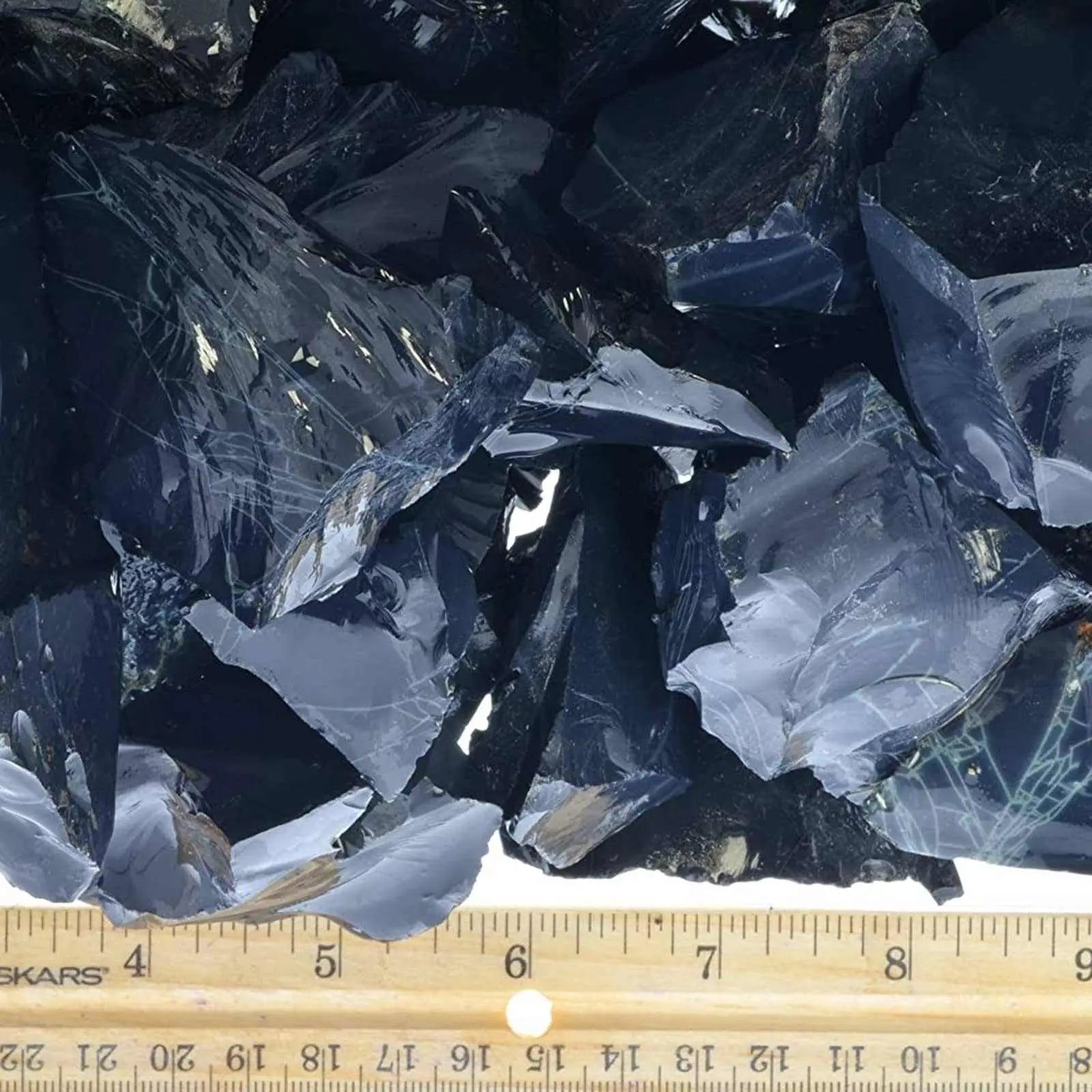 Natural Spiderweb Obsidian – Raw Stone from Mexico | Rough Stones | Wiccan Center