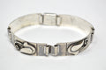 Rare Vintage Laurence Foss Modernist Sterling Silver Bracelet - Georg Jensen | Jewelry > Bracelets | Wiccan Center
