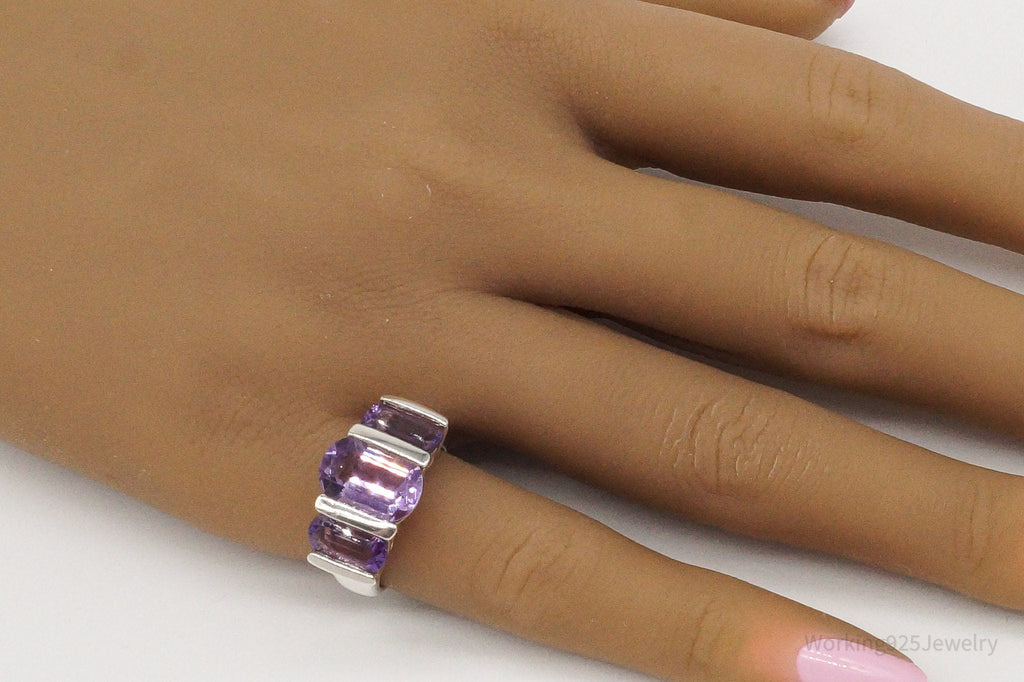 Vintage Amethyst Sterling Silver Ring - Size 6 | Jewelry > Rings | Wiccan Center