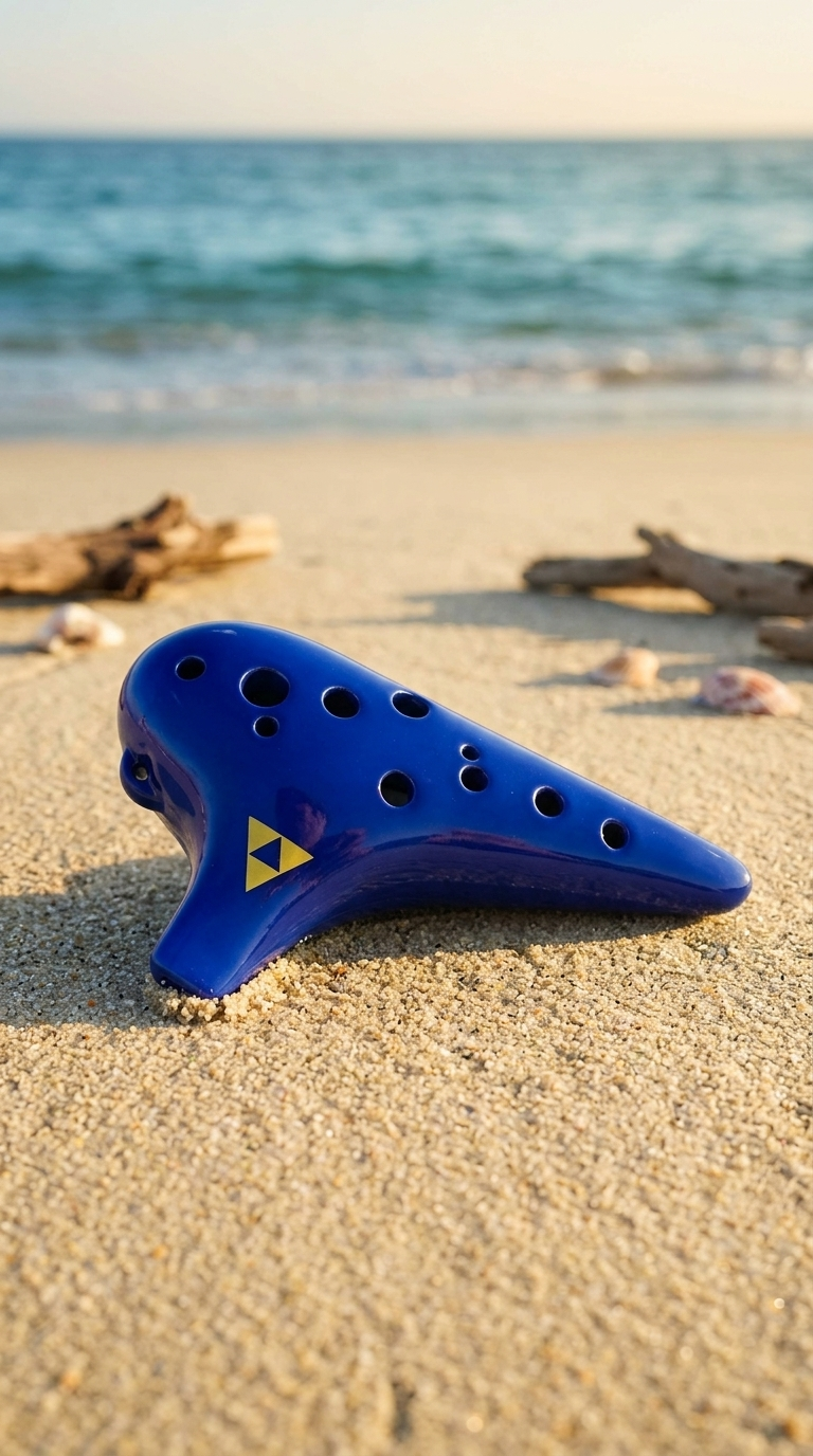 New 12 Hole Plastic Zelda Tenor Ocarina in C Major with Zelda Songbook | | Wiccan Center