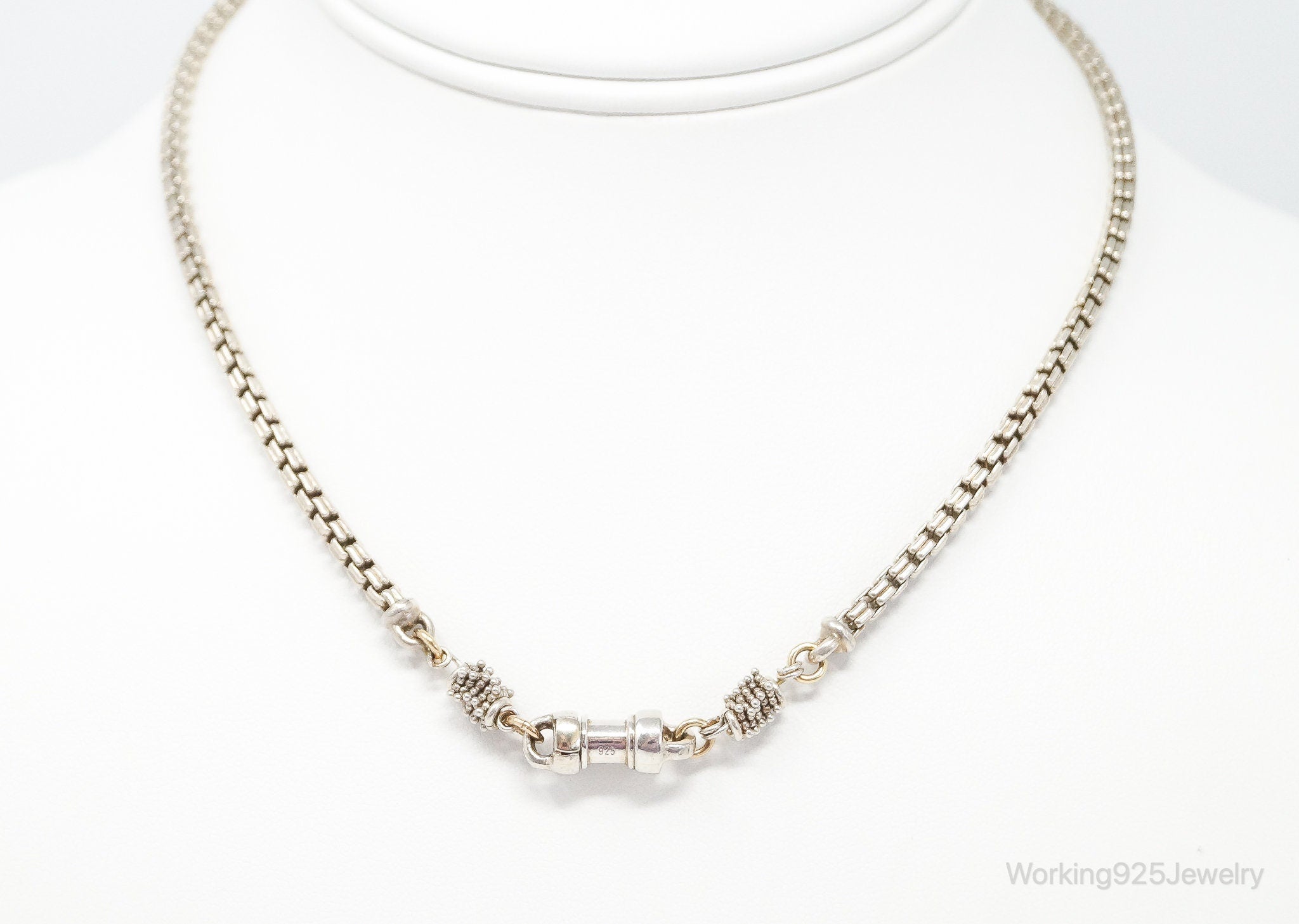 Designer Michael Dawkins 14K Gold Granulated Sterling Silver Necklace | Jewelry > Necklaces > Pendants | Wiccan Center
