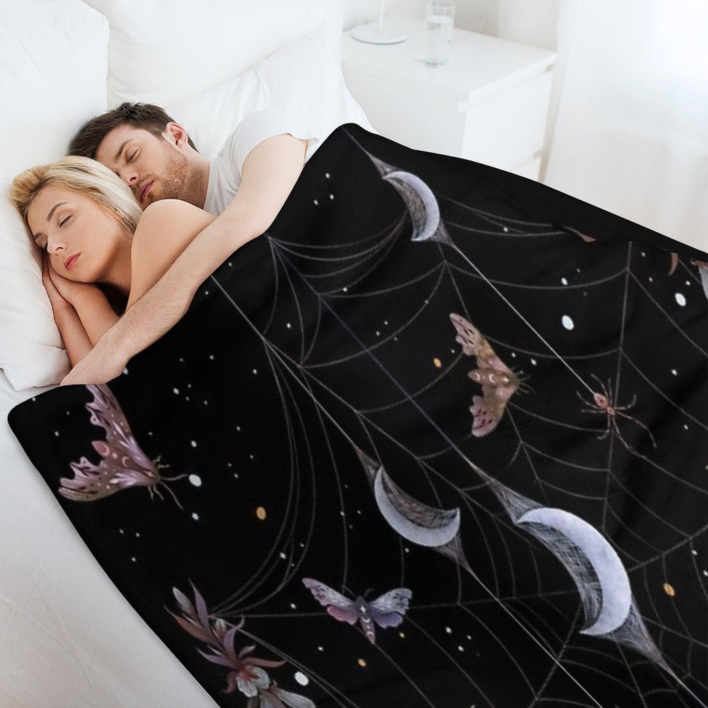 Witch Garden Shrink-resistant Throw Blanket