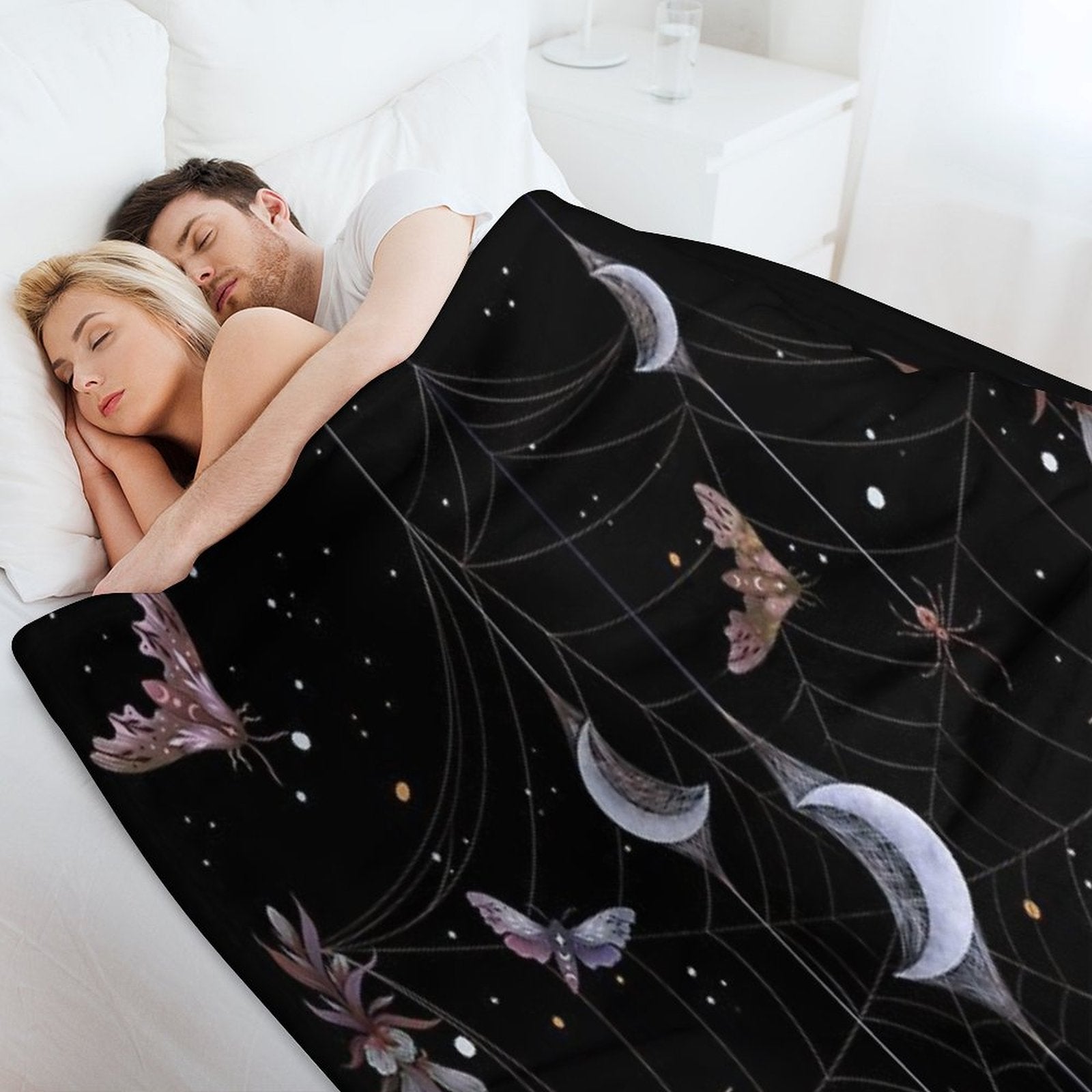 Witch Garden Shrink-resistant Throw Blanket