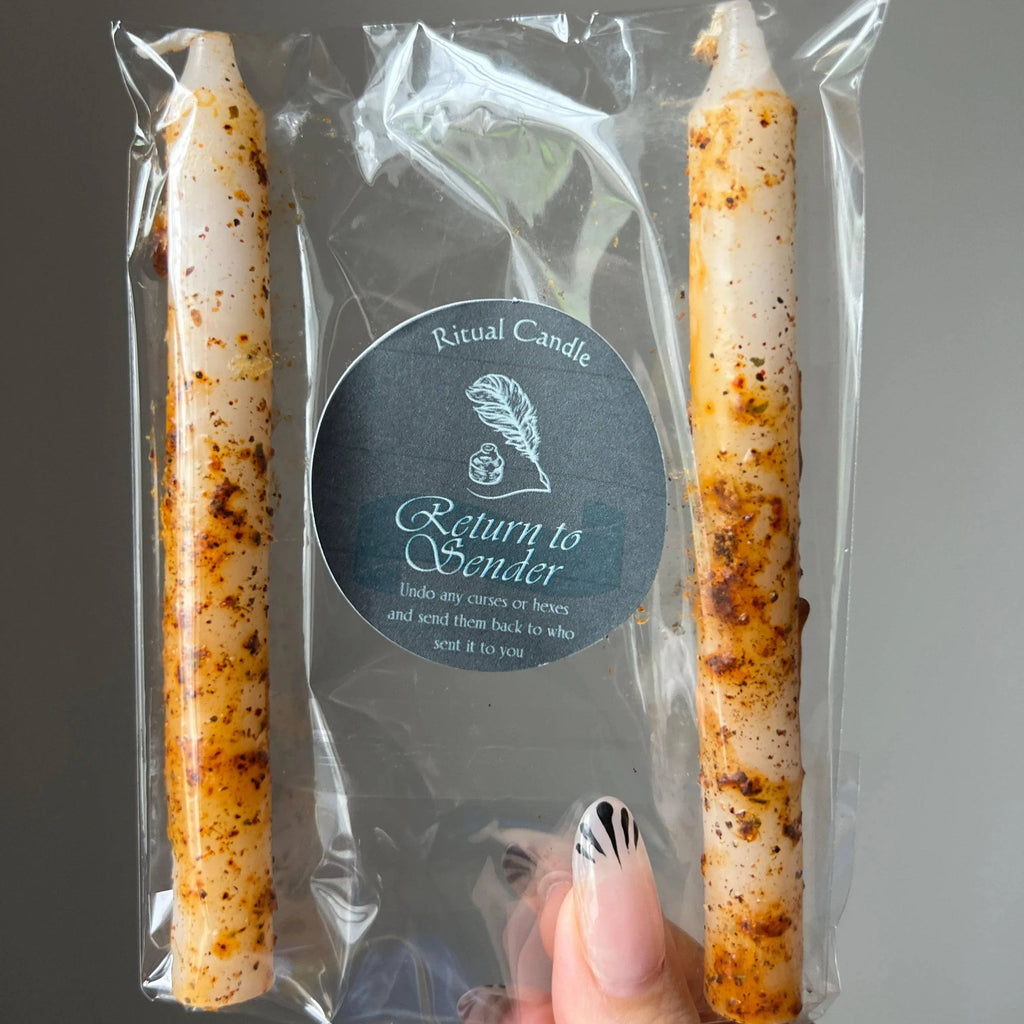 Return To Sender Ritual Candle