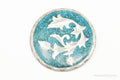 Vintage Mexico Handmade Crushed Turquoise Sterling Silver Pendant Pin | Jewelry > Necklaces > Pendants | Wiccan Center