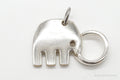 Vintage Elephant Shape Cut Sterling Silver Plated Fork Pendant | Jewelry > Necklaces > Pendants | Wiccan Center