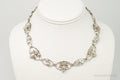 Lang Antiques Floral Link Sterling Silver Necklace | Jewelry > Necklaces > Pendants | Wiccan Center