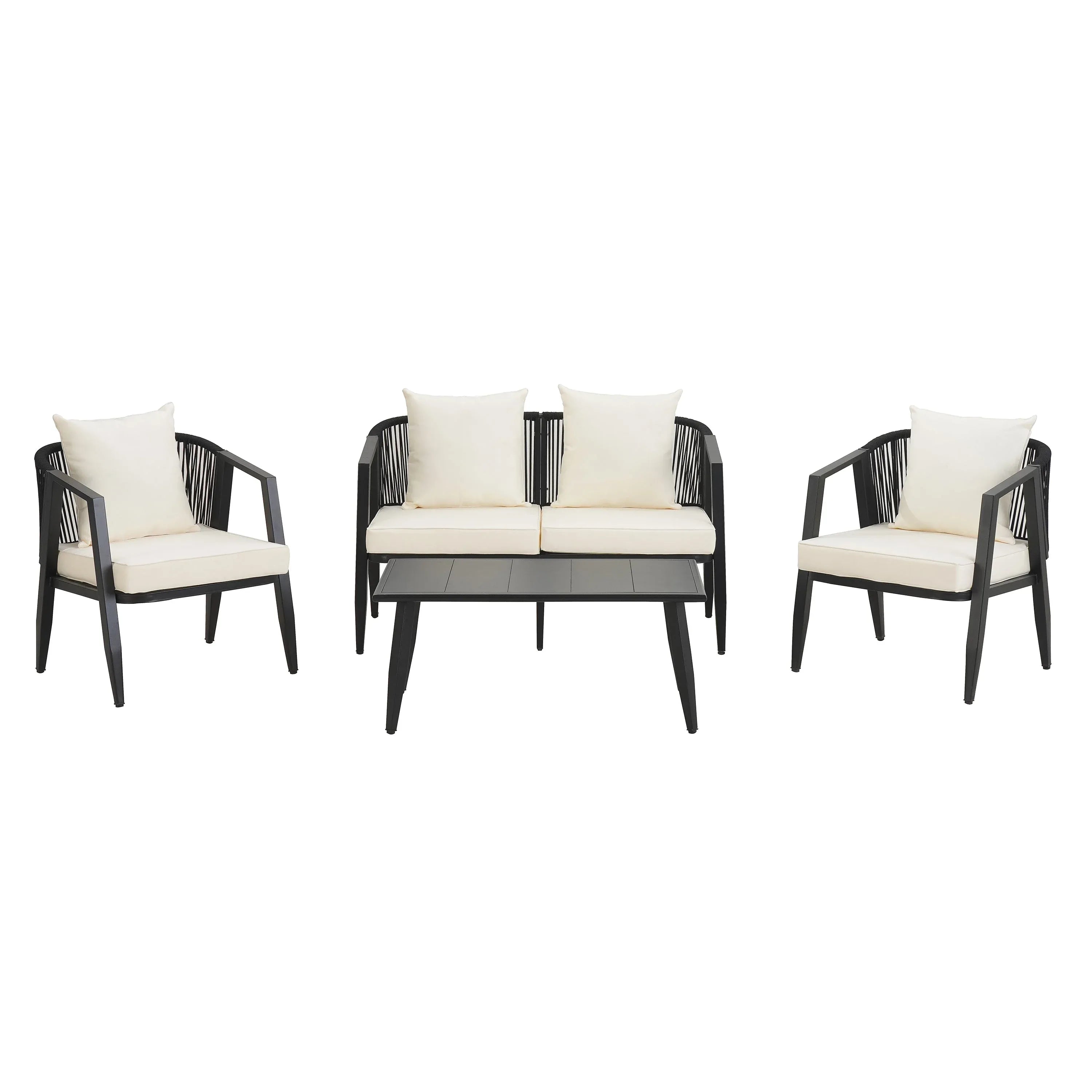 Durable and Comfortable Outdoor Seating Set,Suitable for Patios, | Furniture | Wiccan Center