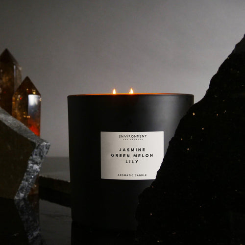 55oz Jasmine | Green Melon | Lily Candle (Inspired by The Wynn Hotel®) | Environment - Candle (Hotel Aromatics) | Wiccan Center