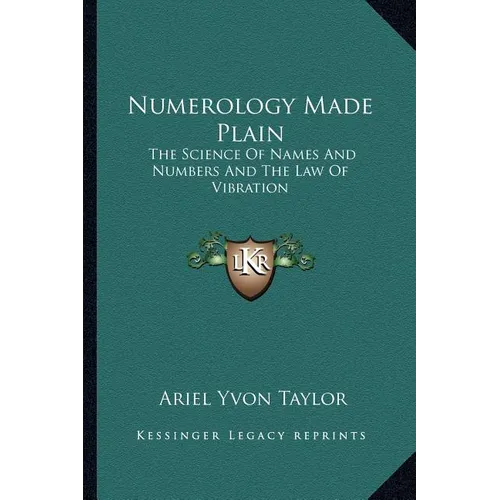Numerology Made Plain: The Science Of Names And Numbers And The Law Of Vibration - Paperback | Books | Wiccan Center