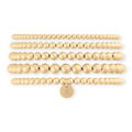 old english initial juno bracelet five stack (3+4+4+5+6mm) | | Wiccan Center