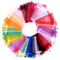5x7 Organza Bags Mixed 10pk | | Wiccan Center