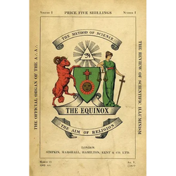 The Equinox: Keep Silence Edition, Vol. 1, No. 1 - Hardcover | Books | Wiccan Center