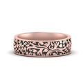 6 mm Mens Nature Inspired Comfort Fit Band