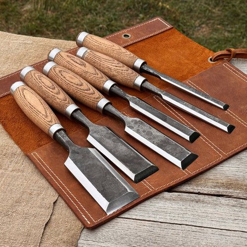 6-Piece Wood Carving Chisel Set | Tool Sets | Wiccan Center