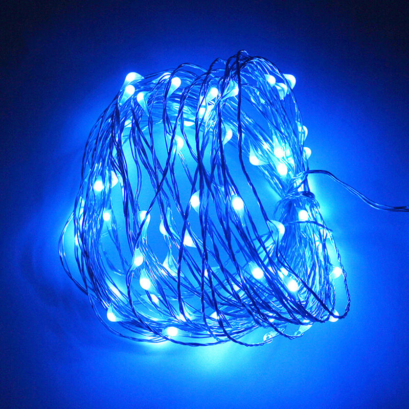 Silver Copper String Fairy Lights - Plug in | LED Lights | Wiccan Center