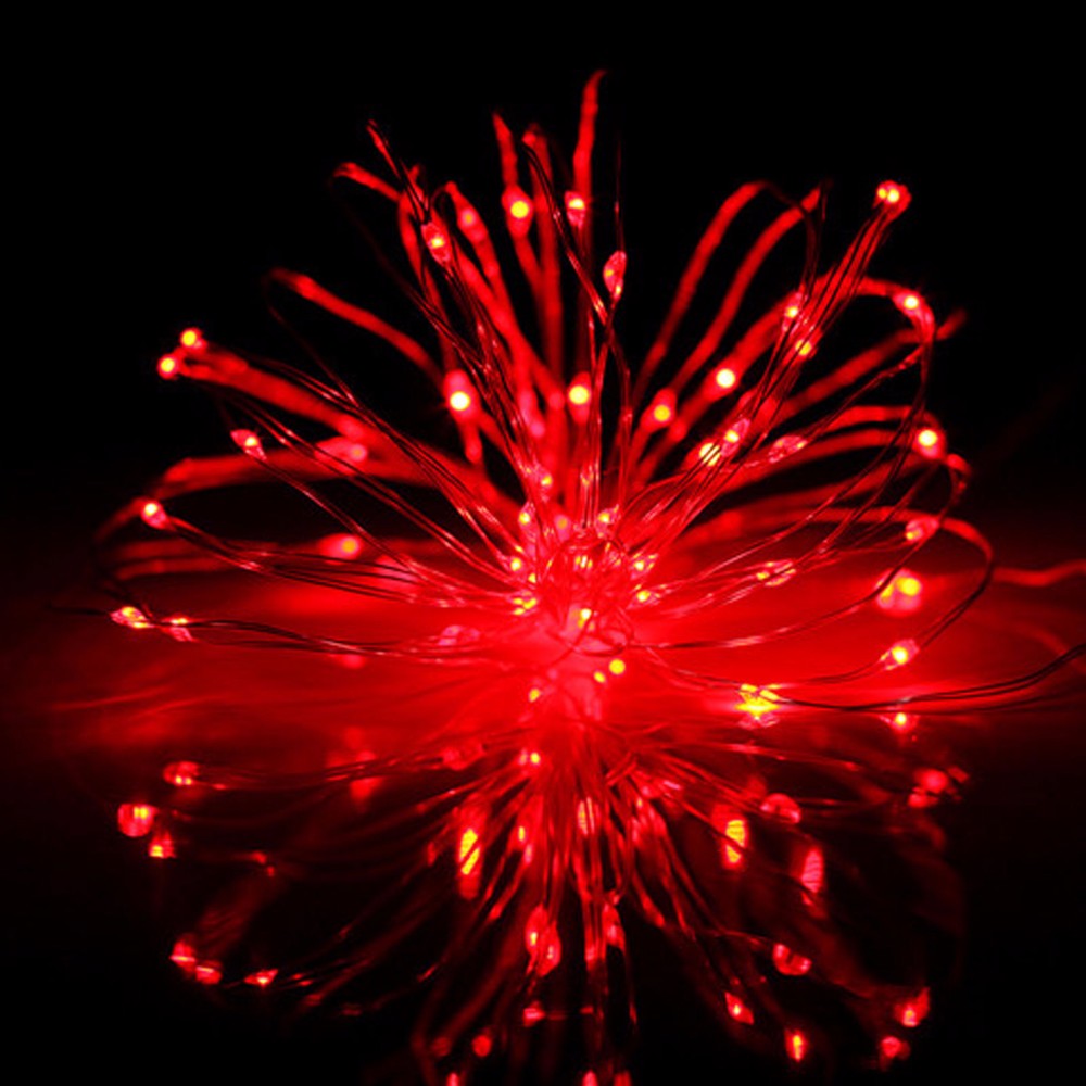 Silver Copper String Fairy Lights - Plug in | LED Lights | Wiccan Center