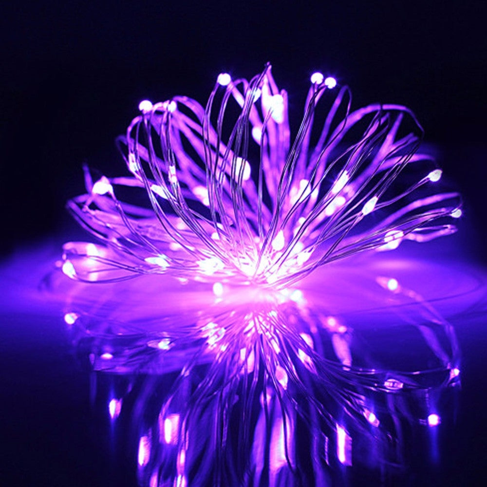 Silver Copper String Fairy Lights - Plug in | LED Lights | Wiccan Center