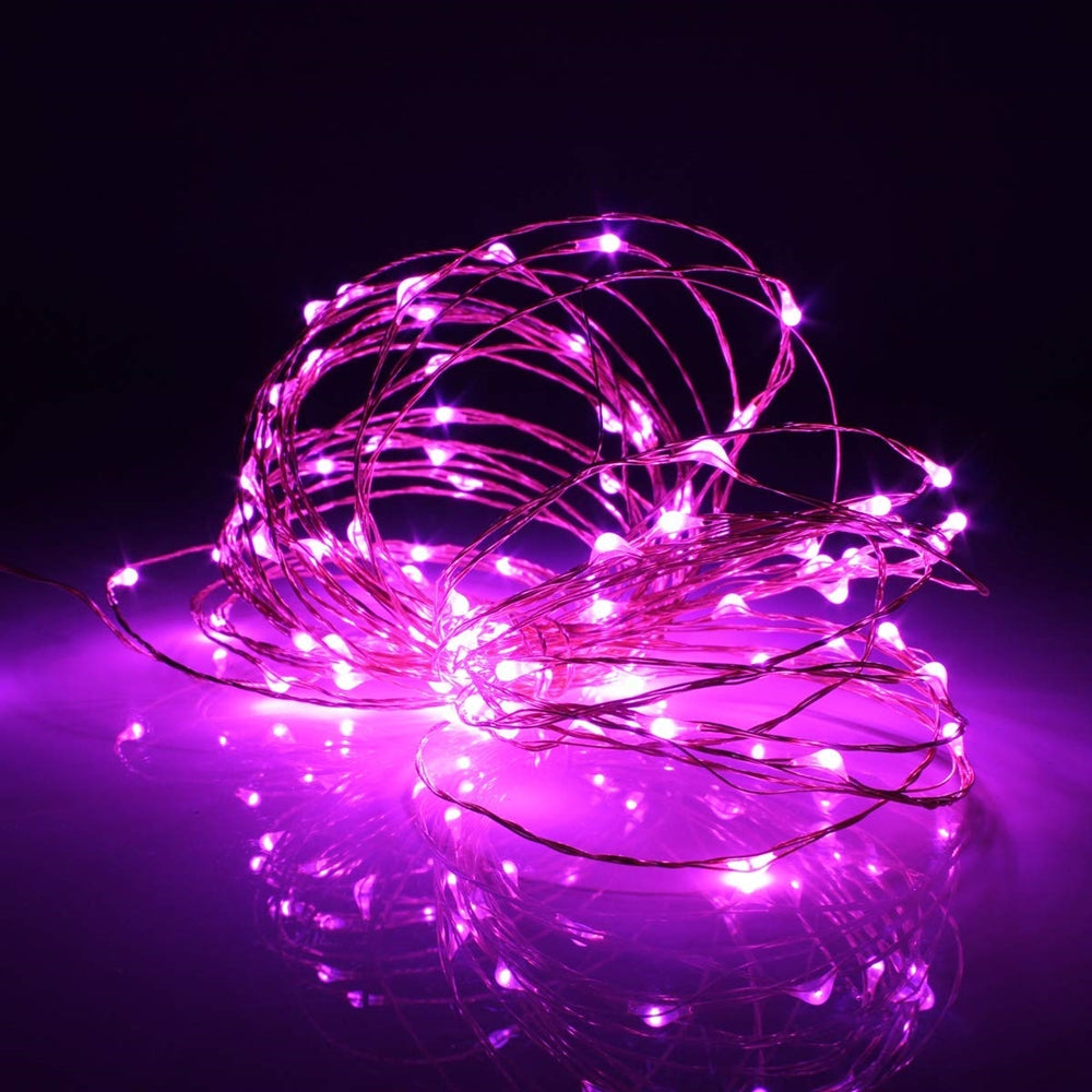 Silver Copper String Fairy Lights - Plug in | LED Lights | Wiccan Center
