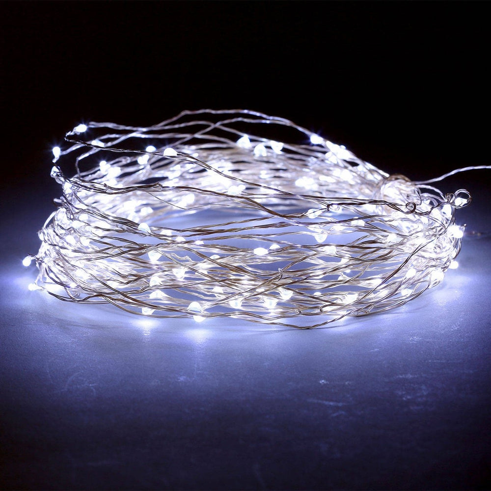 Silver Copper String Fairy Lights - Plug in | LED Lights | Wiccan Center